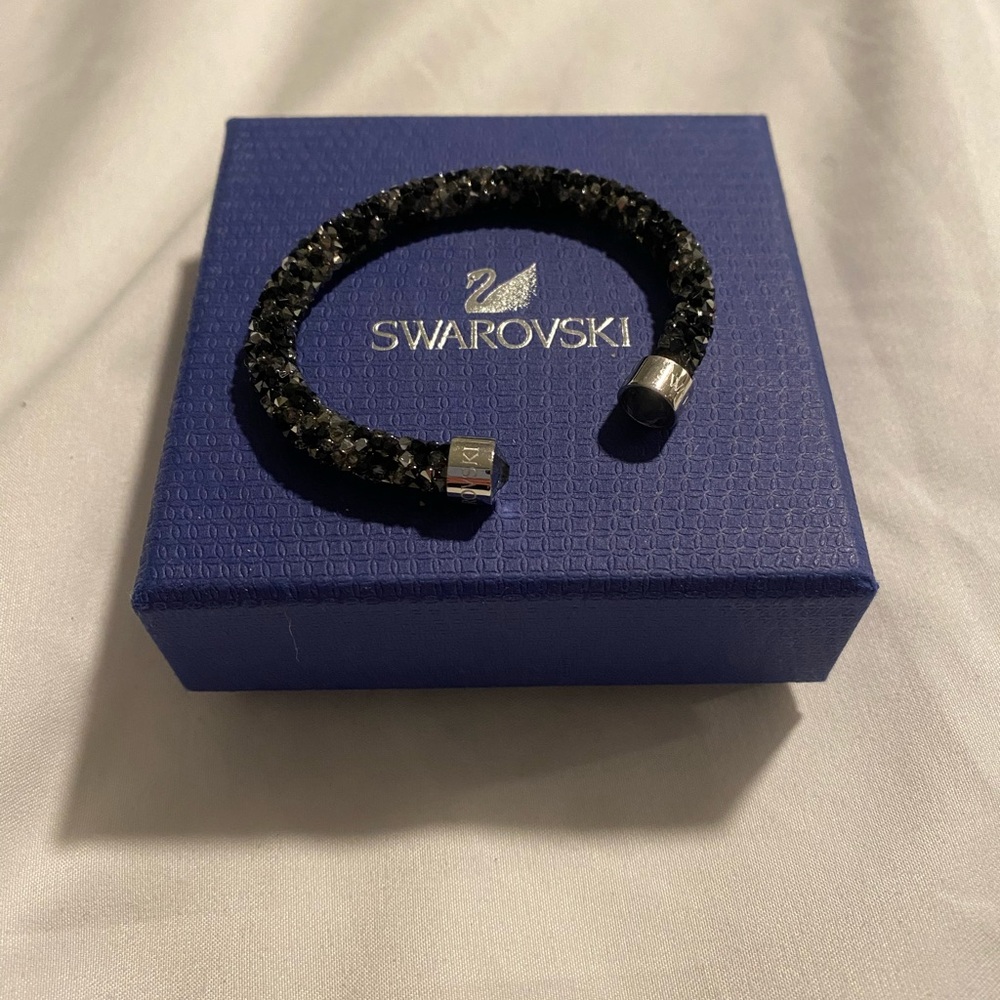 Swarovski Black Crystal  Bracelet